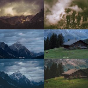 Nature Moods V2 moody lightroom preset sample photos