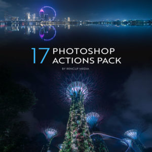 Photoshop actions pack artwork