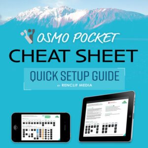 Dji Osmo Pocket Cheat Sheet digital download