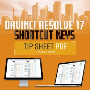Davinci Resolve 17 Shortcut Keys PDF Free Download
